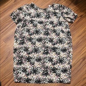 Forever 21 Black Floral Dress